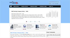 Desktop Screenshot of hosting.webvantech.com